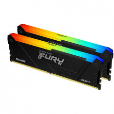 Memorie Kingston FURY Beast RGB 16GB DDR4 2666MHz CL16 Dual Channel Kit