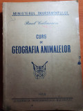 Curs de geografia animalelor 1956