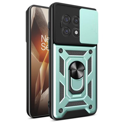 Husa OnePlus 13R protectie camera Techsuit CamShield Series, verde foto
