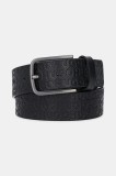 HUGO curea de piele culoarea negru, 50548364