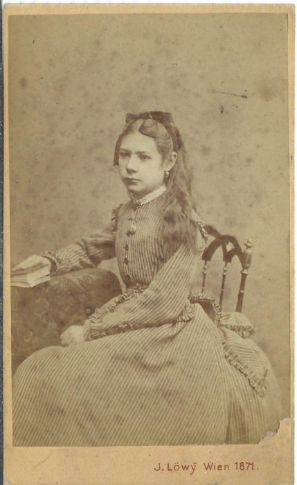 AMS @ - FOTO CDV J. LOWY, WIEN 1871