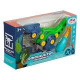 Jucarie Interactiva DIY - Dinozaur de Construit cu Surubelnita, Cool Kids, 20x6x11.5cm, Plastic
