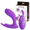 Vibrator Dublu Idabelle, Mov, 10 cm