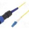 Conector fibra optica, {{Subtip conector}}, 1 pini, BULGIN - PXF4050AAA