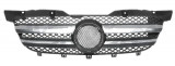 Grila radiator Mercedes Sprinter 209-524, 07.2006-10.2013, crom/negru, 506505-1, grila masca intre faruri