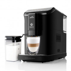 Espressor automat de cafea ETA Nero Crema 8180 90000, 1350 W, 20 bar, sistem de spumare lapte, negru