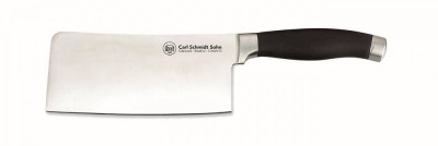 Cutit de tocat carne Shikoku, Carl Schmidt Sohn 039240, 16 cm, maner negru, cutie cadou foto