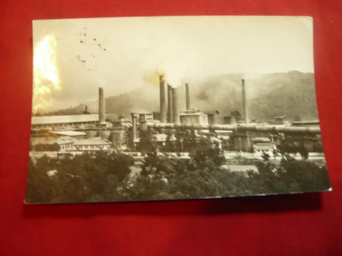 Ilustrata Fieni - Fabrica de Ciment , circulat 1968