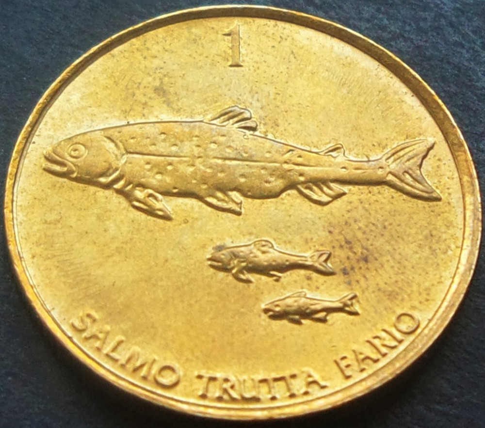 Moneda 1 TOLAR (Tolarjev) - SLOVENIA, anul 2000 *cod 1977 = A.UNC, Europa |  Okazii.ro