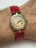 CEAS CARTIER PANTHERE Vendome - Ronde - Medium - 30mm - Ref. 183964 - Cal. 83 - Aur - Otel !
