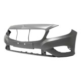 Bara fata Mercedes Clasa A W176 06.2012-, parte montare grunduita, cu 6 gauri pentru senzori parcare si PDC, 50C1075J, Aftermarket, Rapid
