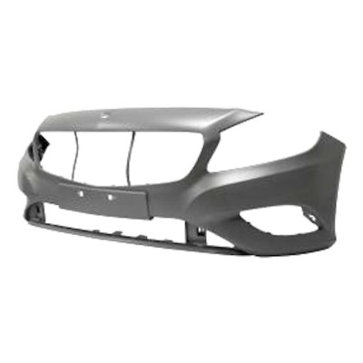 Bara fata Mercedes Clasa A W176 06.2012-, parte montare grunduita, cu 6 gauri pentru senzori parcare si PDC, 50C1075J, Aftermarket foto
