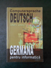 IULIAN I. UNTARU - GERMANA PENTRU INFORMATICA foto