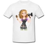 Cumpara ieftin Tricou &quot; Hairdresser cartoon &quot;