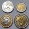 Set 4 monede 1, 2, 5, 10 Shillings 2018 Kenya, Fauna, unc