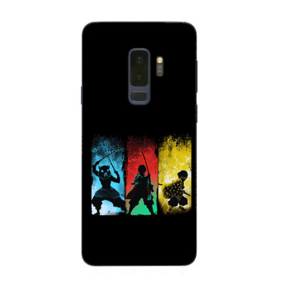 Husa compatibila cu Samsung Galaxy S9 Plus Silicon Gel Tpu Model Demon Slayer Team foto