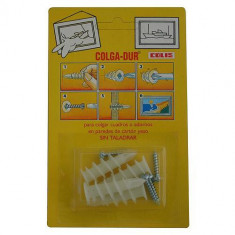 Set de dibluri KMS 1004, 4 buc. pentru gips-carton