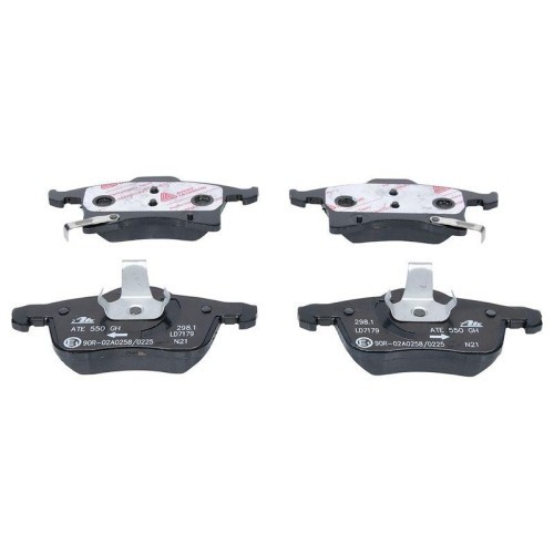 Set placute frana fata ATE, Opel Adam (M13), Astra H (A04), 2004-2014, Combo 1994-2001, Corsa C, 2000-2012; Corsa D, 2006-2014, Corsa E (X15), 2014-,