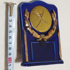 Medalie sport, Superba GIMNASTICA - placheta - trofeu - premiu