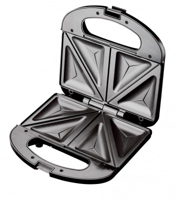 Sandwich-maker Floria ZLN-4304, Negru, 750 W, Placi antiaderente model triunghi foto