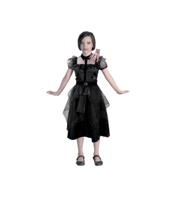 Costum carnaval gotic pentru fete, 110 -120 cm (5-6 Ani) foto