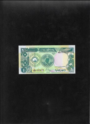 Sudan 1 pound 1987 unc seria060619 foto