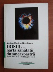IRISUL , HARTA SANATATII DUMNEAVOASTRA - ADRIAN MARIUS NICULESCU, 1997 foto