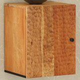Dulap de perete de baie, 38x33x48 cm, lemn masiv de acacia GartenMobel Dekor, vidaXL