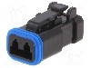Conector auto, PX0, 2 pini, BULGIN - PX0105S02BK