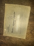Cumpara ieftin PENTRU CANTECUL POPULAR , PRECIZARI - LECA MORARIUC**C1933 * CERNAUTI