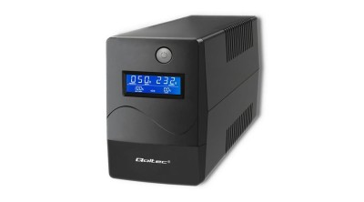 Qoltec Monolith Uninterruptible Power Supply UPS 450VA 240W LCD USB RJ45 foto
