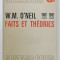 FAITS ET THEORIE par WILLIAM MATTHEW O &#039;NEIL , 1972