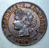 F.097 FRANTA CERES 1 CENTIME 1895 A XF/AUNC