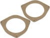 Set 2 distantiere pentru difuzoare auto, 165mm, MDF, Toyota -