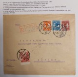 Romania 1930 - scrisoare circulata SIBIU-ERFURT