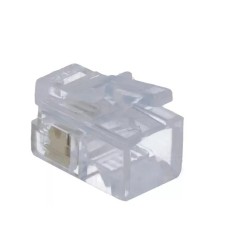 Mufa RJ10 4p4c pe cablu IDC crimpat MH CONNECTORS MHRJ114P4CR