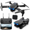 Drona cu Telecomanda, Camera Video, WiFi, Mentinere Altitudine, Rotire 360&deg;, Pliabila, Aplicatie Telefon, USB, Geanta, 2 Baterii, Negru