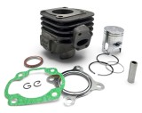 Set motor (Kit Cilindru) scuter 2T Minarelli Orizontal, Racire Aer, 50cc, Piston 40mm, Bolt 10mm ​Motron: Sting AC, Syncro AC, Thunder AC