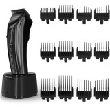 Aparat de tuns Rowenta x Karl Lagerfeld Barber Experience TN155LE0, 6500 rpm, autonomie 150 min, 6 piepteni ficsi 3-6 -9-12-18-25 mm, 6 piepteni fade