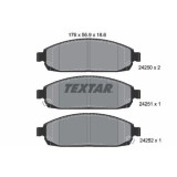 Placute frana Jeep Commander (Xk Xh) 09.05-12.10, Commander Van (Xh) 09.05-12.10, Grand Cherokee 3 (Wh Wk) 10.04-10.11, Fata, TEXTAR