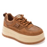 Pantofi sport GRYXX maro, 3971, din piele naturala