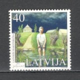Letonia.2002 Scriitori:J.Jaunsuarabina-Ilustratie SL.336, Nestampilat