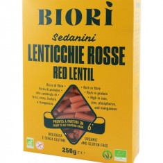 Sedanini Bio Fara Gluten din Linte Rosie Molino 250gr