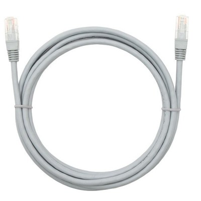 Cablu patchcord UTP, 3 m, gri foto