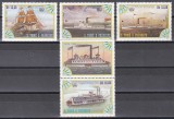 Sao Tome si Principe 1984 - A 25-a aniversare a Organizației Maritime Internaționale și a Congresului Poștal Universal, Hamburg, Serie cu Vinieta, MNH