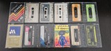 Casete audio vintage din anii '70 și '80 diverse marci . LOT 12 BUCATI , NU CUNOSC CE ESTE INREGISTRAT PE ELE !