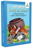 Pachet Invat sa citesc! 5 carti interactive pentru cititori incepatori/***