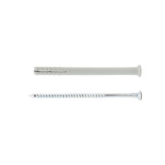 Diblu universal din copolimer, cu surub cui cu cap inecat, 8 x 100 mm
