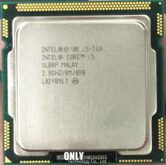 Procesor Intel Core i5 760 2.8 GHz socket LGA 1156 foto