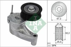 INA 534 0710 10 Intinzator curea, curea distributie